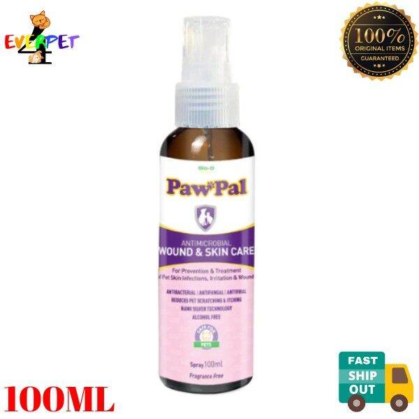 PAWPAL 100ML Antimicrobial Wound & Skin Care Spray Nano Silver Lazada