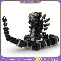 ชุดเกม MOC Horizoned Foriddened-Wested Mechanical บล็อคก่อสร้างมังกรสัตว์ร้ายของขวัญสำหรับเด็กตุ๊กตาอิฐ