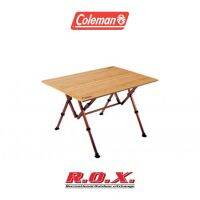 COLEMAN BAMBOO TABLE 100 โต๊ะแคมป์ปิ้ง โต๊ะแบบพับเก็บได้  โต๊ะพับเอนกประสงค์ โต๊ะปิกนิก