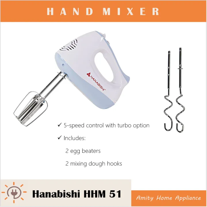 Hanabishi Hand Mixer HHM51 Lazada PH