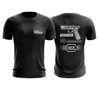 T SHIRT -  （ALL IN STOCK）  [goods in stock] TEAM GLOCK DR TACTICAL Dr. Tactical T shirt baju taktikal silkscreen printed microfiber T SHIRT    (FREE NICK NAME LOGO)