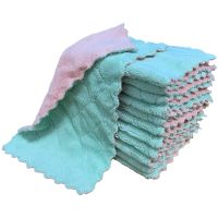 50 Pack Dish Towels, Premium Dishcloths, Super Absorbent Fiber Dish Towels, Washable Dishcloth