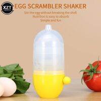 New Hand Powered Golden Egg Maker Inside Mixer Kitchen Cooking Gadget Portable Egg Cooker Kitchen Tool Home Egg Scrambler Shaker