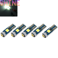 Shine 5ชิ้น12โวลต์ T5หลอดไฟ LED 3030แผงหน้าปัดรถยนต์ไฟตกแต่งภายในรถยนต์