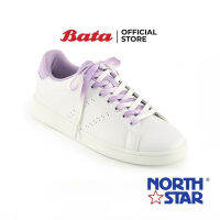 Bata บาจา ยี่ห้อ North Star รองเท้าผ้าใบแบบผูกเชือก รองเท้าแฟชั่น สนีกเกอร์ สำหรัผู้หญิง สีส้ม 5203072 สีเขียว 5207072 สีม่วง 5209072