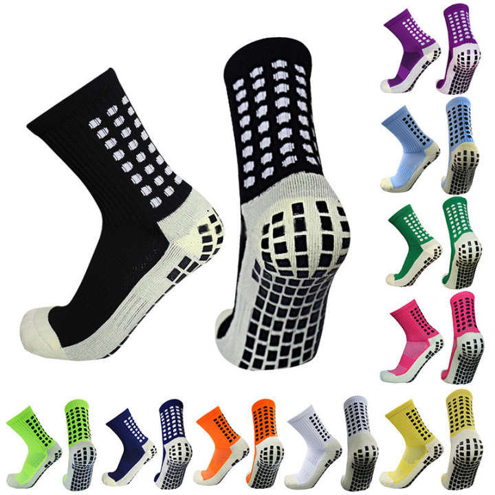 guliang630976-ถุงเท้าฟุตบอลสไตล์ใหม่รอบซิลิโคนดูดถ้วย-grip-anti-slip-soccer-socks