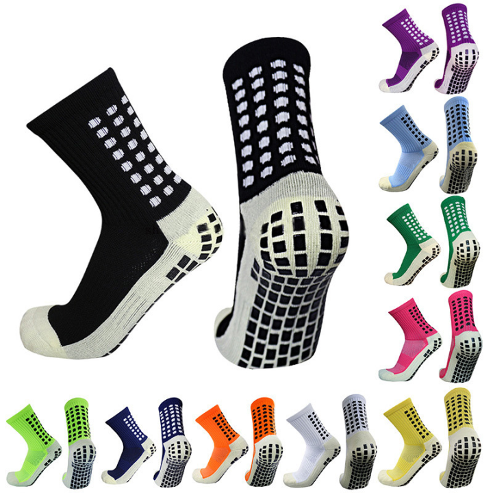 hiking-fun-ถุงเท้าฟุตบอลสไตล์ใหม่รอบซิลิโคนดูดถ้วย-grip-anti-slip-soccer-socks