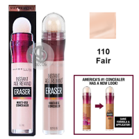 Maybelline New York Instant Age Rewind Eraser Dark Circles Concealer 6ml. คอนซีลเลอร์หัวคุชชั่น เกลี่ยง่าย ปกปิดรอยสิว รอยดำคล้ำใต้ตา