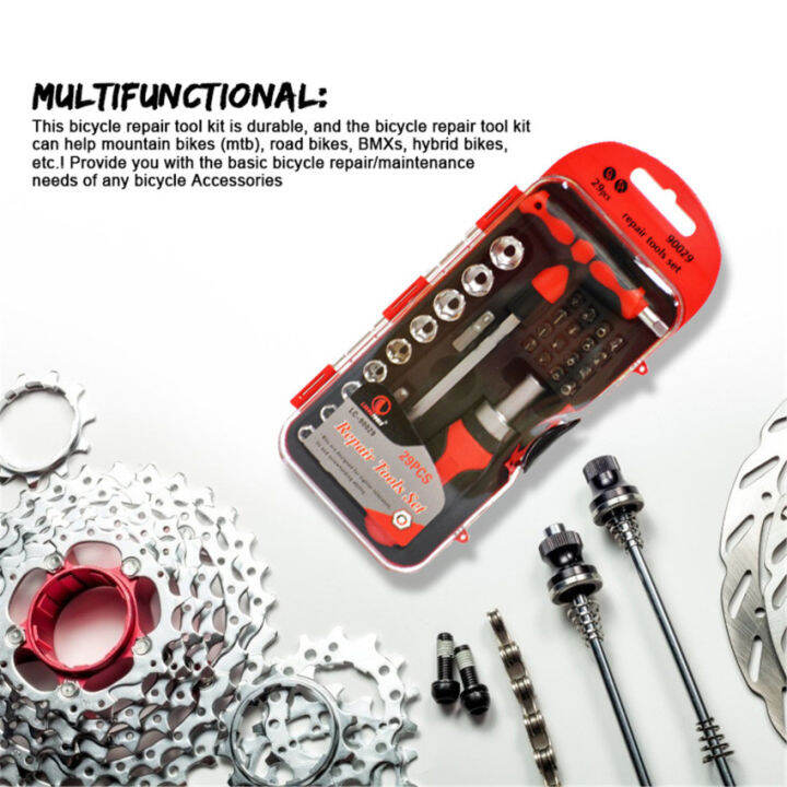 Driving maintenance tool kit, mountain bike emergency combination tool