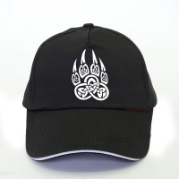 Wolf 2023 New NEW LLViking Claws baseball cap summer Print Men Women Punk Nordic Runes Bear Paw Talisman Amul Versatile hat