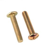 M5 M6 Truss Phillips Screws Mushroom head Machine Screw Bolt Big umbrella head Bolts 18mm-35mm Length Nails Screws  Fasteners