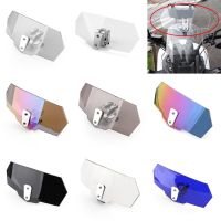 Airflow Universal Adjustable Windshield Motor Extension Deflector For Yamaha For BMW Windscreen Motorcycle Spoiler Wind Parts