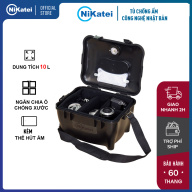 Hộp chống ẩm máy ảnh 10 Lít nhập khẩu NIKATEI DRYBOX, hộp hút ẩm máy ảnh chia ngăn chống xước , xách tay hoặc đeo vai tiện dụng mang đi du lịch, kèm vỉ hạt hút ẩm tái sử dụng thumbnail