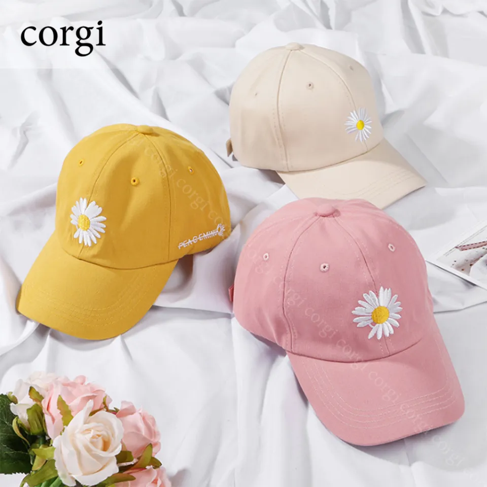 TOPCH] Daisy Baseball Cap GD Peaceminusone Korean Hat Unisex