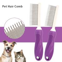 【CW】 Comb Hair Short Soft Dog Cleaning Grooming Removes Knots And Tangles Supplies 2022