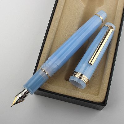 ✜ Jinhao 82 Transparent new color Fountain Pen Acrylic F 0.5mm nib school office Supplies business writing ink pens