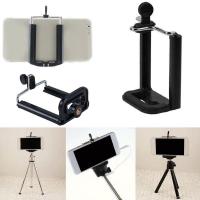 Universal Mobile Phone Camera Stand Clip Bracket Holder Monopod Mount Adapter for iPhone 6 Plus HTC