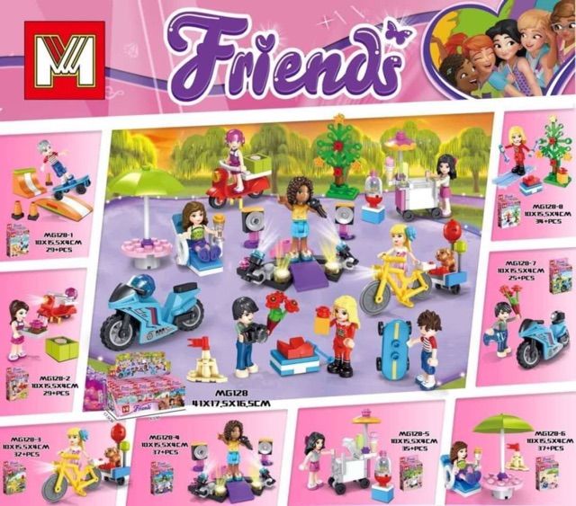 kids-toy-d-cor-ของเล่นเสริมทักษะ-ตัวต่อ-โมเดล-เรโก้-no128-ชุดกิจกรรมยามว่าง-8-แบบ-เหมาะเป็นของฝากของขวัญได้