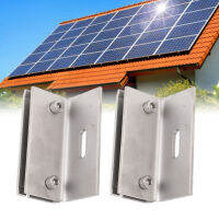 2PCS แผงโซลาร์เซลล์ล็อคแคลมป์อลูมิเนียมอัลลอยด์ Solar Fixture สำหรับระบบติดตั้งโซลาร์เซลล์