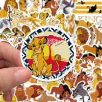 1050PCS น่ารัก The Lion King ภาพยนตร์การ์ตูนสติกเกอร์ Aesthetic แล็ปท็อปสเก็ตบอร์ดศัพท์รถอะนิเมะ Simba สติกเกอร์เด็ก Toy.2023