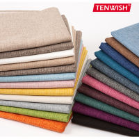 Tenwish 7 สีผ้าลินินสำหรับถ่ายภาพพื้นหลังผ้า all match photo props พื้นหลัง