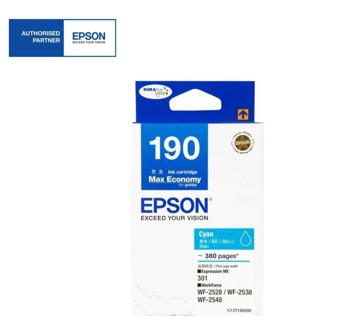 epson-t190290-cyan-ตลับหมึกอิงค์เจ็ท-สีฟ้า-ของแท้-190