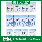 Sữa Tươi TH True Milk nguyên chất ít đường có đường 110ml