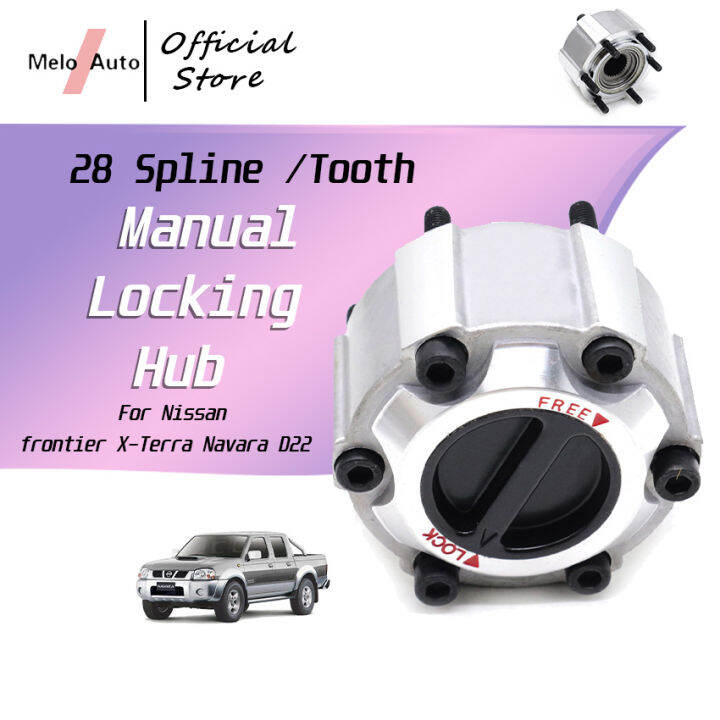 28 Spline Manual Wheel Hub Locking Free Wheeling Hub Lock for Nissan