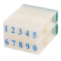 hedeguoji?Gift? Potey Paper Letter Stamp Digital Number Symbol Seal Chapter Combination Ink Print