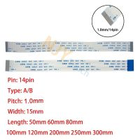 10Pcs 14Pin 1mm FFC FPC AWM 20624 80C 60V VW-1 A B Type Flat Flexible Cable 60mm 100mm 150mm 200mm 250mm 300mm 400mm connector