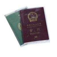 Waterproof Dirt Travel Passport Cover Wallet Transparent Clear ID Card Passport Holder Purse Business Credit Card Holder Case Card Holders