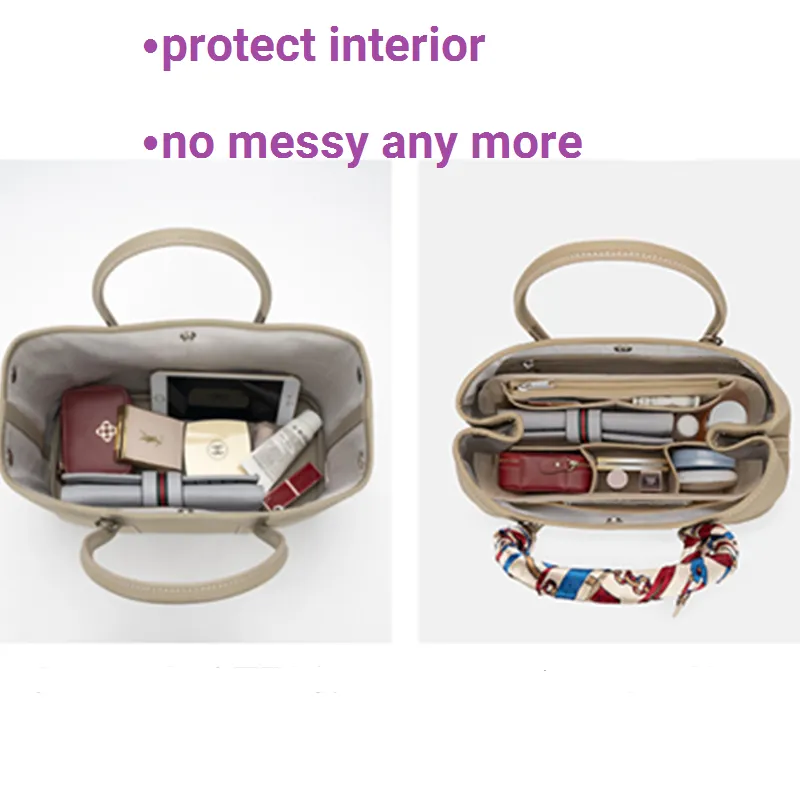 Soft andLight】Bag Organizer Insert For L V Nice Mini Nano BB Organiser  Divider Shaper Protector Compartment Inner Lining - AliExpress
