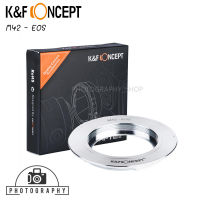 M42 - EOS อะแดปเตอร์แปลงเลนส์ K&amp;F Lens Adapter (แมนนวล) KF06.148 ตัวแปลงเลนส์