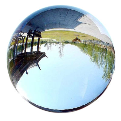 Clear Glass Crystal Ball Healing Sphere Photography Props Gifts
