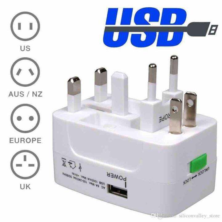International Adaptor All in One (ASIA/UK/EU/World Travel) Lazada PH