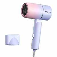 Amy Pavilion ไดร์เป่าผม ไอออนแสงสีฟ้า Hair dryer 1500W ไดร์เป่าผมแบบพับเก็บได้ ดูแลเส้นผม