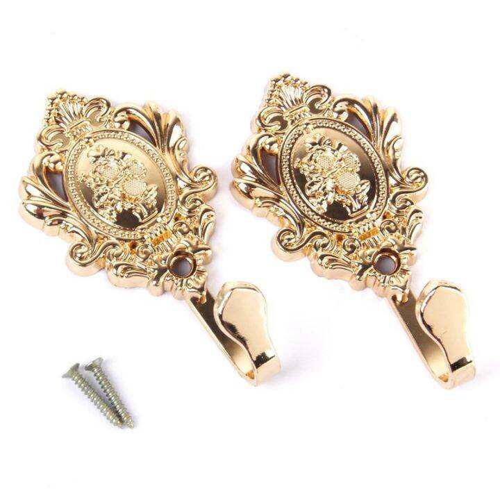 2pcs-1set-vintage-alloy-drapery-curtain-wall-hook-holdbacks-tieback-hooks-rose-pattern-curtain-decorative-accessories