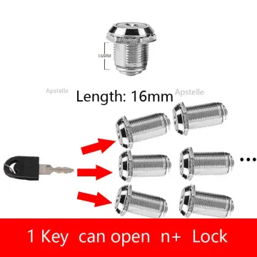 Drawer Locks with 2 Keys Lock Furniture Hardware Door Cabinet