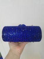 【YD】 XIYUAN Blue/Gold/Silver Color Clutch Purses and Handbags Formal Evening Ladies Dinner Clutches