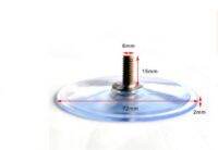 7.2cm sucker with M6 screw rod hanger furniture accessories table mat kitchen and iron fittings suckers