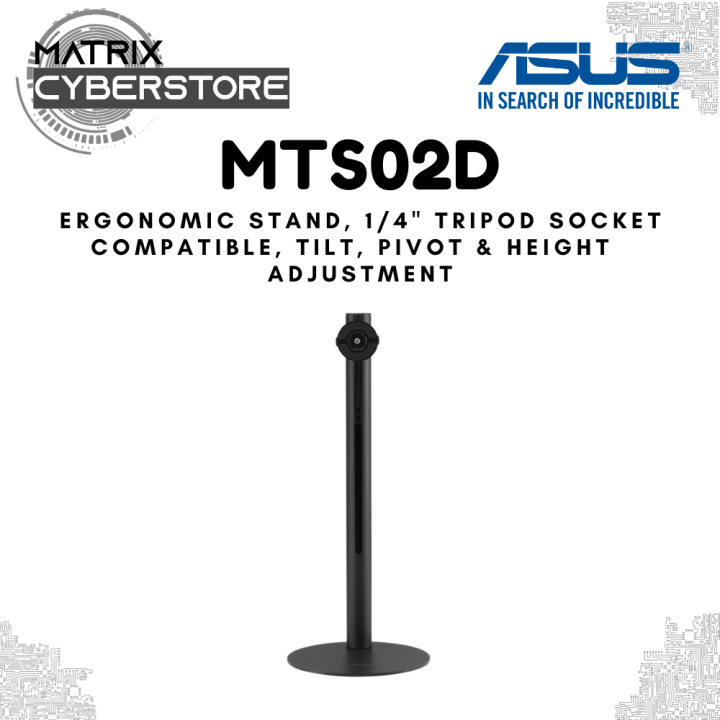 ASUS ZenScreen Portable Monitor Stand MTS02D Ergonomic stand, Tilt