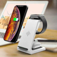 15W 3 In 1 Fast Wireless Chargeing Stand สำหรับ 12 Pro 11 XS 8 Pro Wireless Charger Dock สำหรับ 6 5 4 3 2