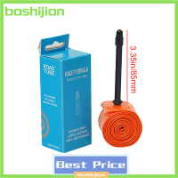 Bashijian 1ชิ้น700จักรยานในท่อน้ำหนักเบาพิเศษ45 65 85มม. จักรยานถนน18-32C ยาง TPU ยาว700c ท่อเบามากวาล์วฝรั่งเศส