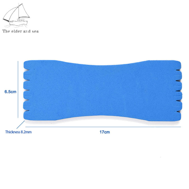 บอร์ดพันขดลวดปลาทำจากโฟม-eva-10ชิ้น-แผ่นเอ็นตกปลาน้ำหนักเบาพกพาสะดวกขนาด14ซม-17ซม-อุปกรณ์เสริมสำหรับตกปลา