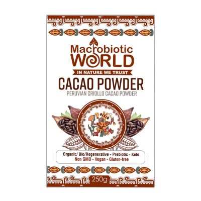 🌿Premium Organic🌿 Raw Cacao Powder  ผงคาเคาดิบ 200g