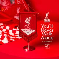 ธงแลกเปลี่ยนสโมสรฟุตบอล Liverpool รุ่น LFC-FLAG-004 สีแดง