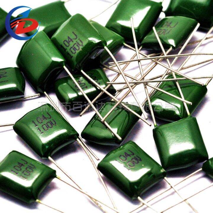 100pcs-2-j-2-100v-0-1uf-100nf-2-polyester-film-capacitor