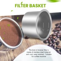 4PCS 51mm Coffee Filter Replacement Filter Basket for Coffee Bottomless Portafilter for Espresso Machine Parts