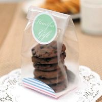 【CC】 Cookie Bread Plastic Packing BagsClear Chocolate Wedding 20pcs/lot