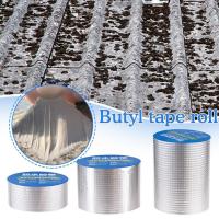Super Strong Waterproof Tape Aluminum Foil Butyl Rubber Stop Leaks Seal Repair Tape Self Adhesive for Roof Hose Repair Flex A2G9 Adhesives  Tape